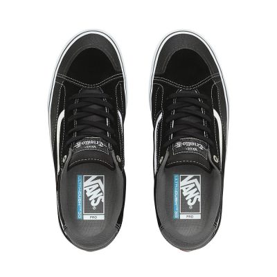 Vans TNT Advanced Prototype Pro - Kadın Spor Ayakkabı (Siyah Beyaz)